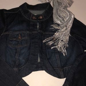 Cropped Jean Jacket